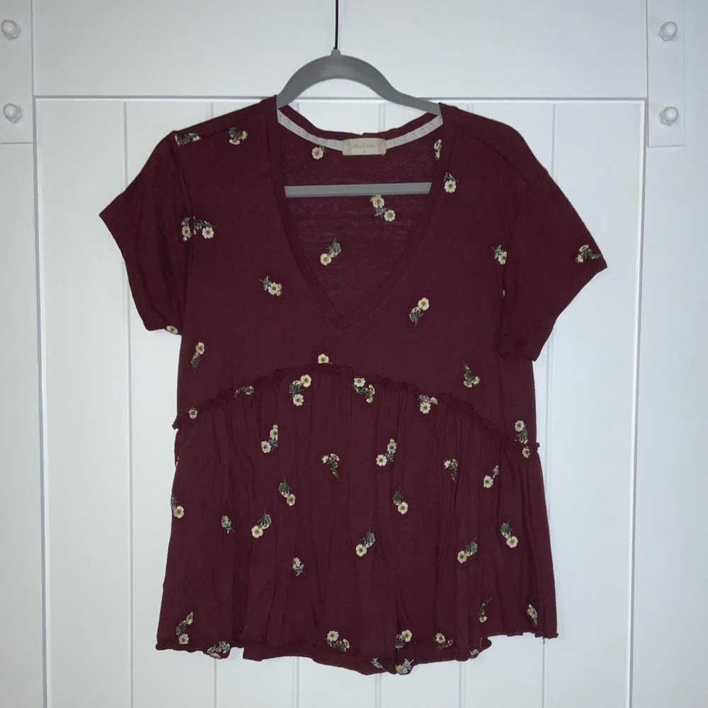Altar’d State Peplum Top
